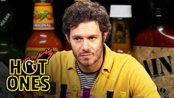 Adam Brody Surfs Through the Pain While Eating Spicy Wings