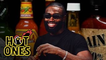 Jaylen Brown Goes Killer Whale Mode While Eating Spicy Wings