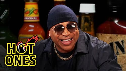 LL COOL J Needs Some Milk While Eating Spicy Wings